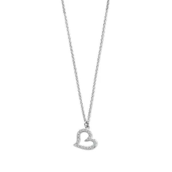 Youth Halskette 45 cm - Sterlingsilber - Zirkonia